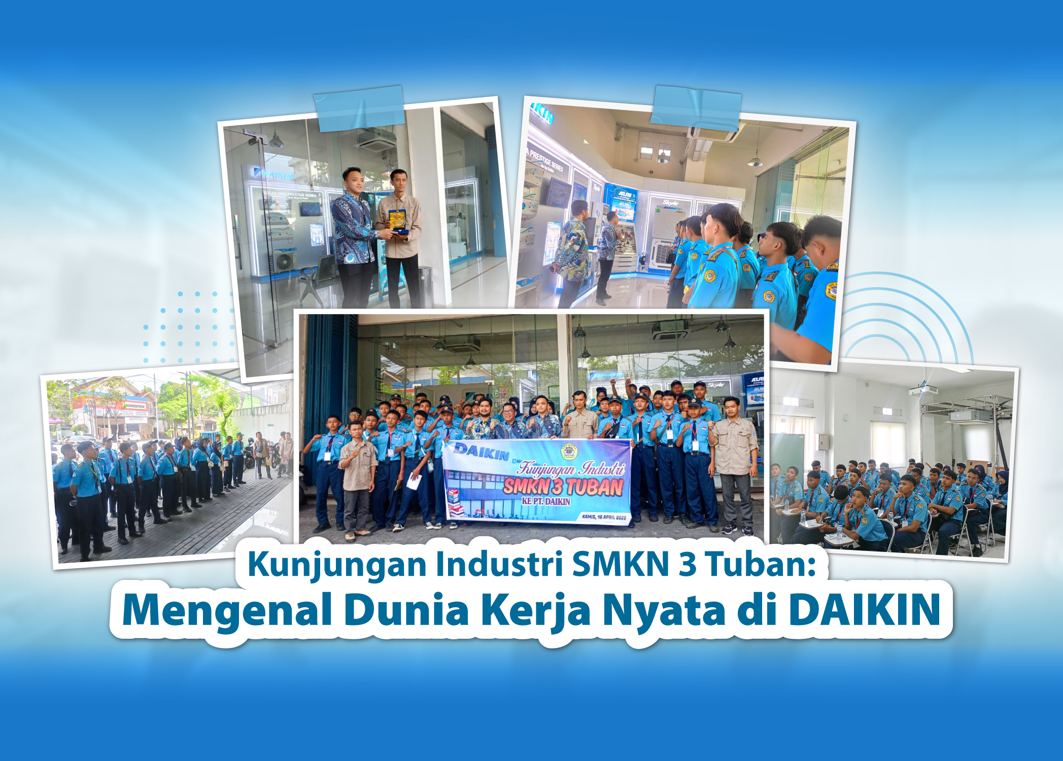 Image of DAIKIN INDONESIA Sambut Kunjungan Industri SMKN 3 TUBAN