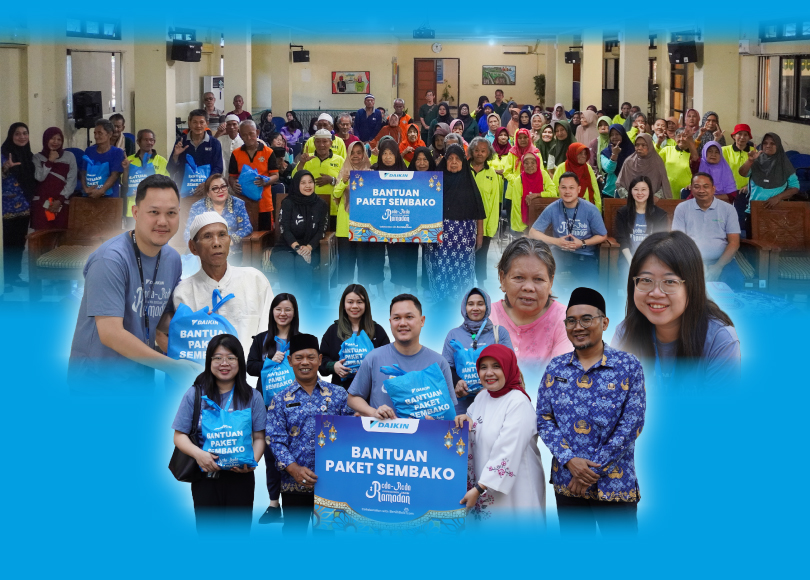 Image of Membangun Senyum,  Menebar Berkah :  Aksi Nyata DAIKIN melalui Pemberian Paket Sembako di Roda- Roda Ramadan